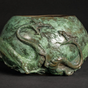 Dragon Bowl Dragons-Bogucki Studio Sculpture