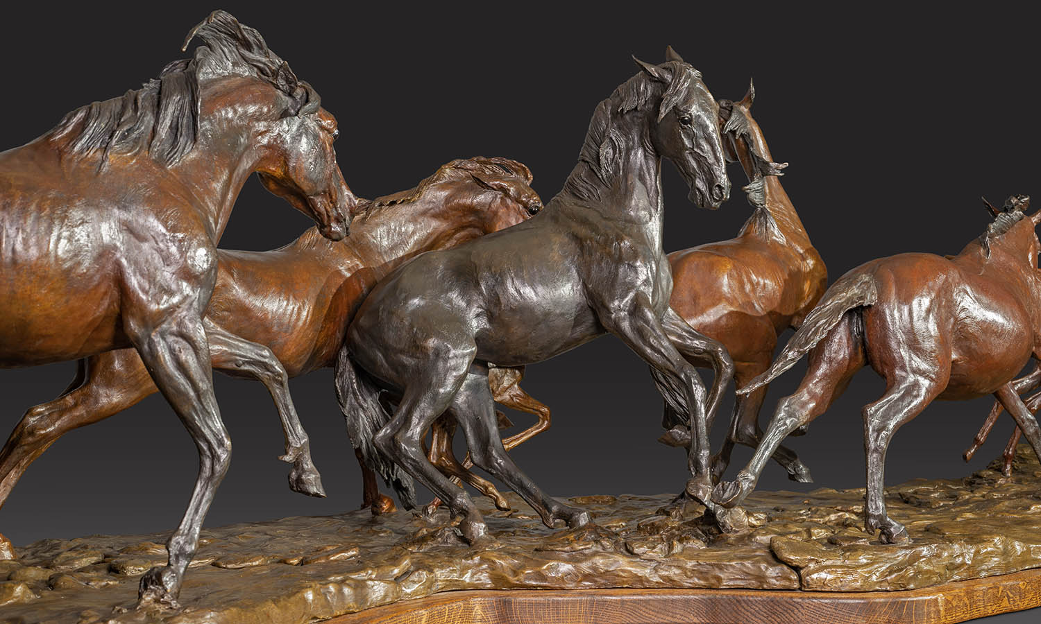 No Riders - left-Bogucki Studio Sculpture