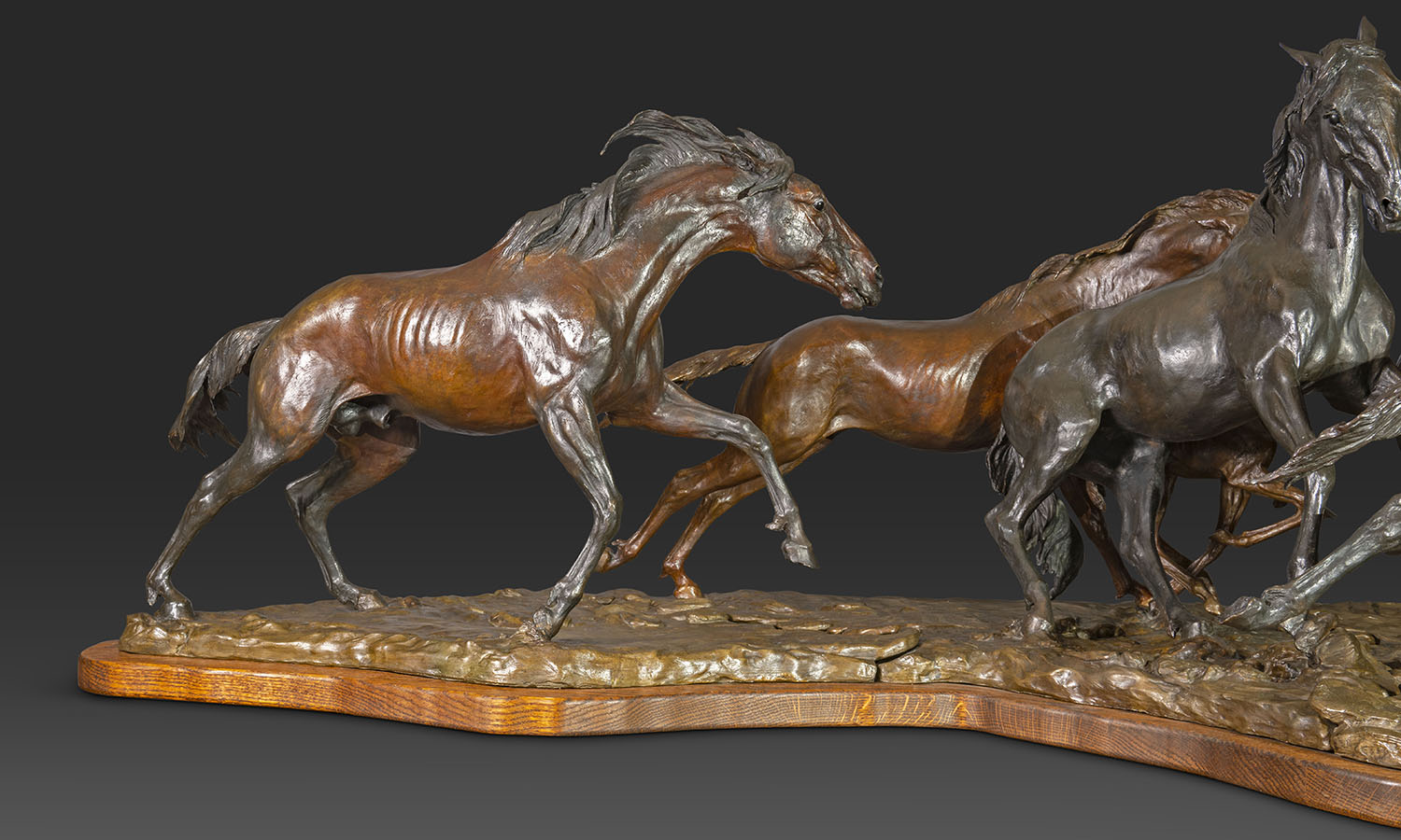 No Riders - left-Bogucki Studio Sculpture