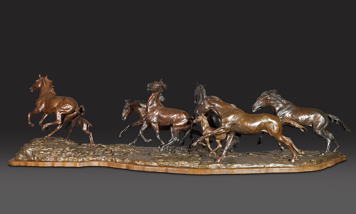 No Riders - left-Bogucki Studio Sculpture