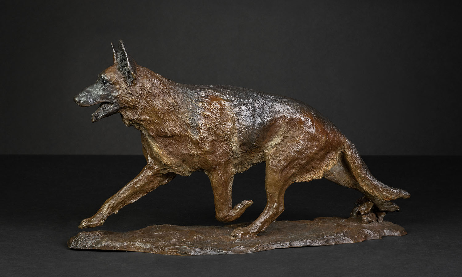 Rikki - Left Side-Bogucki Studio Sculpture